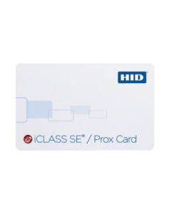 HID 3103PGGMNN Multi-Technology iCLASS SE®  / HID Prox Card Qty  100
