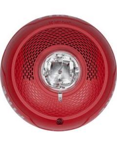 System Sensor SpectrAlert SPSCRL Red Speaker Strobe with selectable candela settings