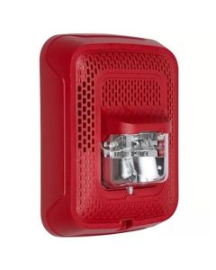 System Sensor SPSWLED-P Speaker Strobe LED, Wall Plain, White
