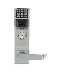 PDL3500CRL US26D Alarm Lock Integrated and Pushbutton