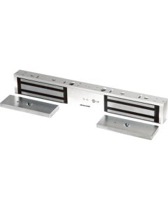 SECO-LARM E-941DA-1K2P Double-Door Maglock – 1,200-lb Holding Force, Sensor, Status LED, UL