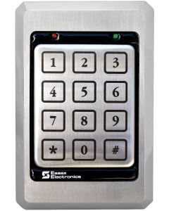 Essex KTP 12-Pad 3x4 Heavy Duty Reader Stainless Keypad