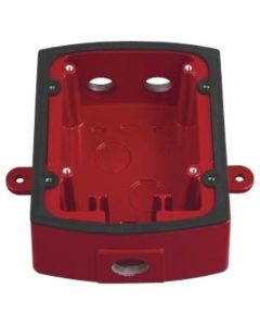 System Sensor MWBB WALL METAL WEATHER PROOF BACK BOX RED