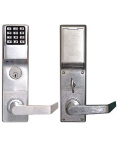 DL4500DBL US26D Alarm Lock Integrated and Pushbutton