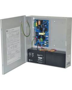Power Supply Charger, Single Output, 12/24VDC @ 4A, Aux Output, FAI, LinQ2 Ready, 115VAC, BC300 Enclosure