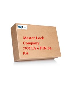 Master Lock Company 7031CA 6 PIN 04 KA