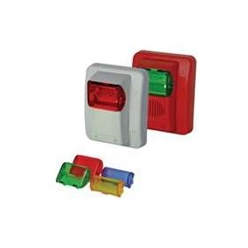 Amber Lens Strobe, Off-White Body